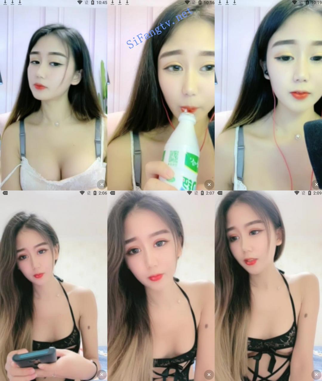 苏妲己 这么漂亮的女神居然也在直播间各种诱惑露出 图 02