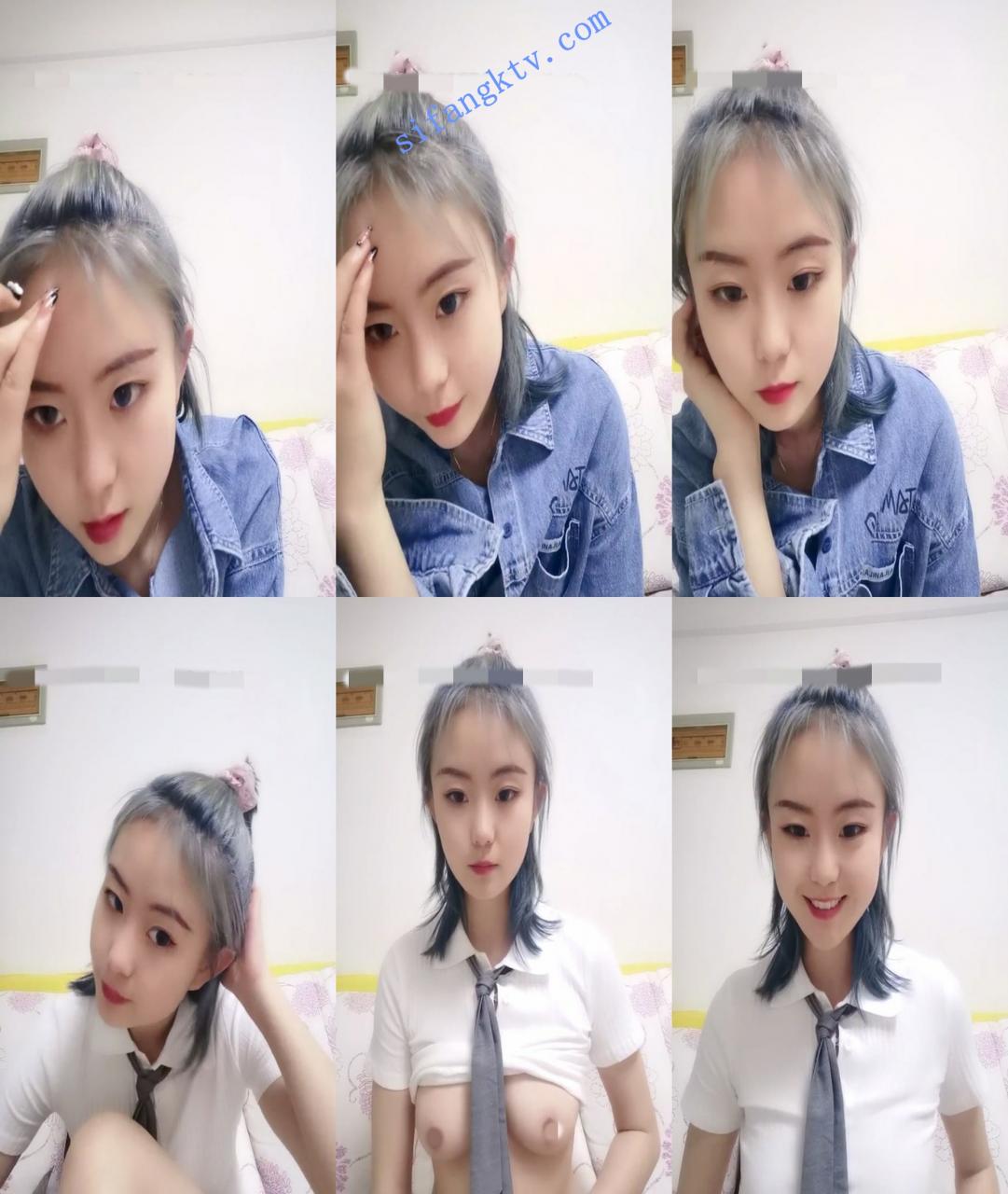 萌吟 给你们来一个特别清纯的学生妹,看一眼恋爱来了 图 01