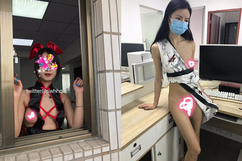 百变女神小姐姐【swhhq】各种场合户外COSER露出