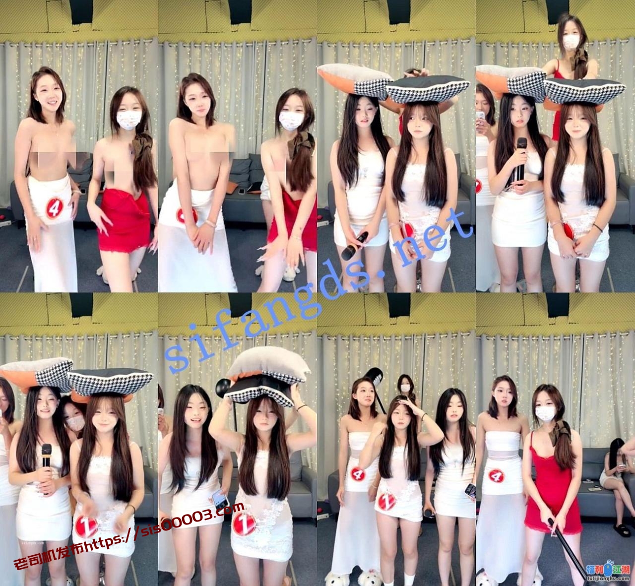 ♈综艺【M8女团】色情版快乐大本营第18期~团队再添新人校花【5.73G】