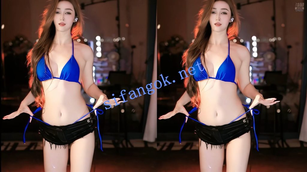 劲爆【斗鱼】小妲己 小号三点式比基尼秀舞，直接干封【1V】【216M】