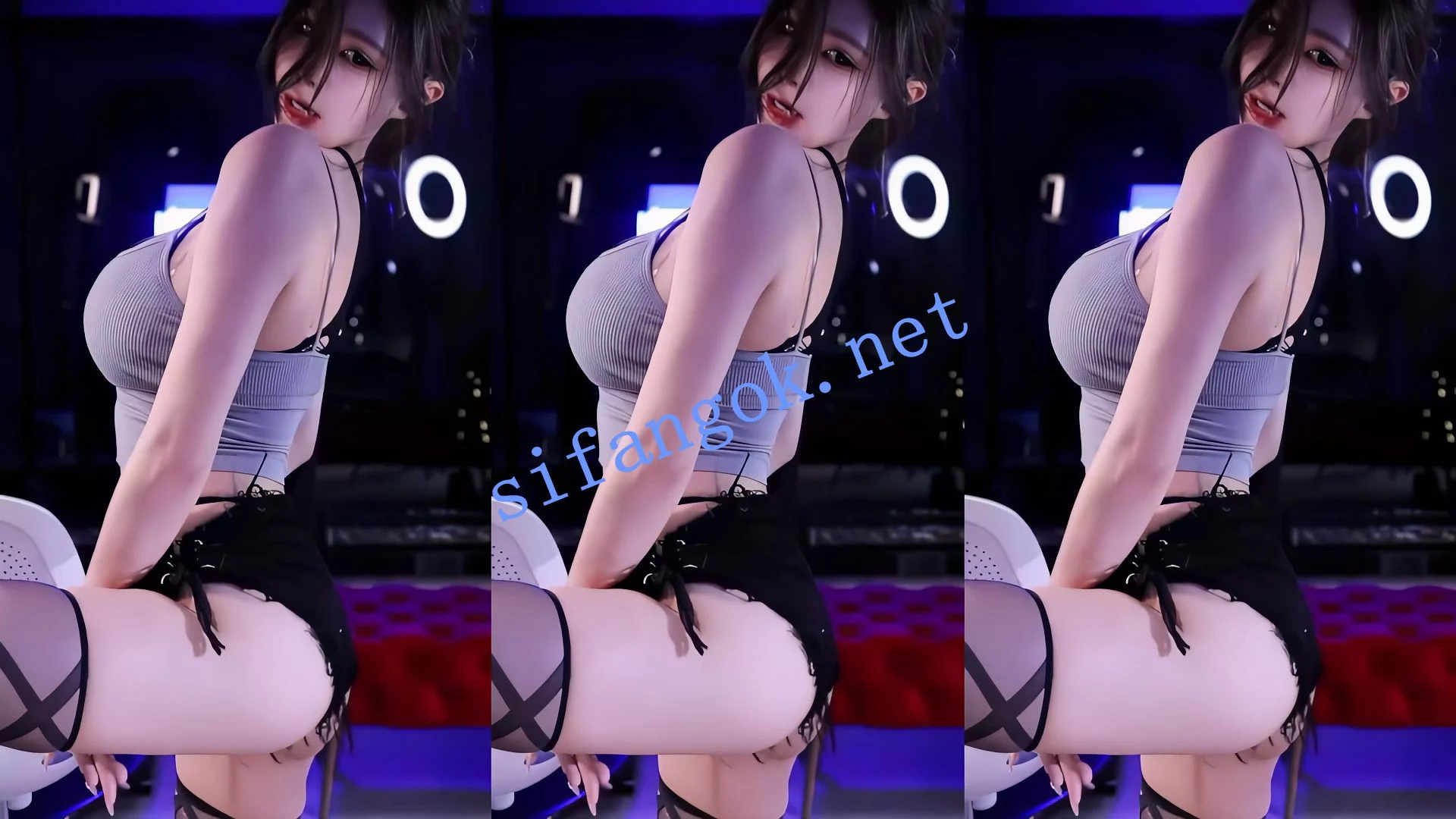 斗鱼 艺瑟妃 最新一期小号嘎嘎狂擦10V 图 05