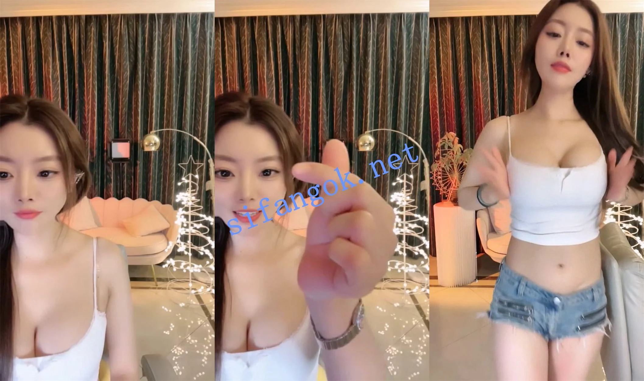 √绿播女神~ 夏树 唯一的一次大秀~AV大棒自慰狂震喷水! 图 01