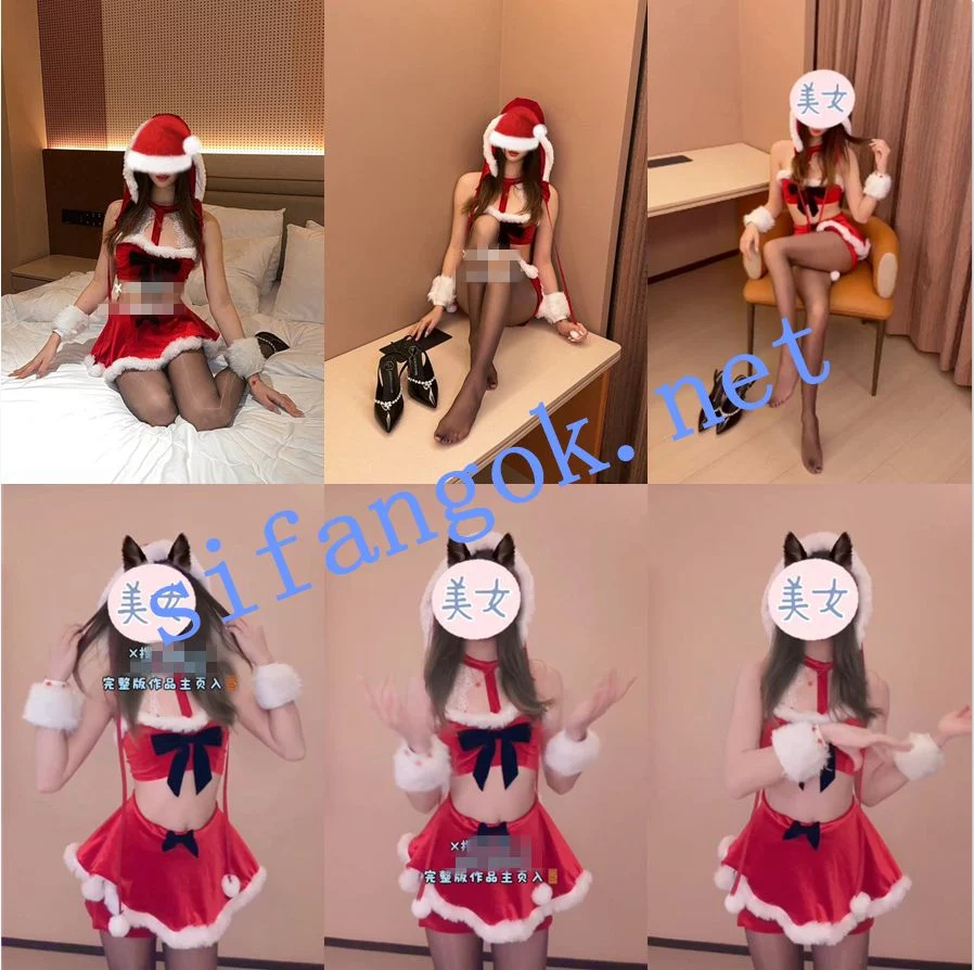 原创约啪大神 小K 最新超美丝袜御姐圣诞特辑 图 01