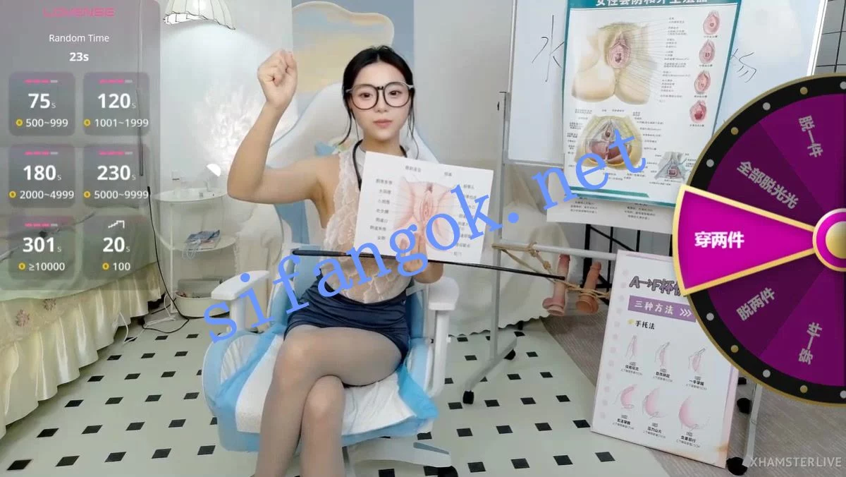 ❤❤❤ST阴道老师讲解~Stripchat cosplay_LiLi 巴氏腺液~分泌物 图 02