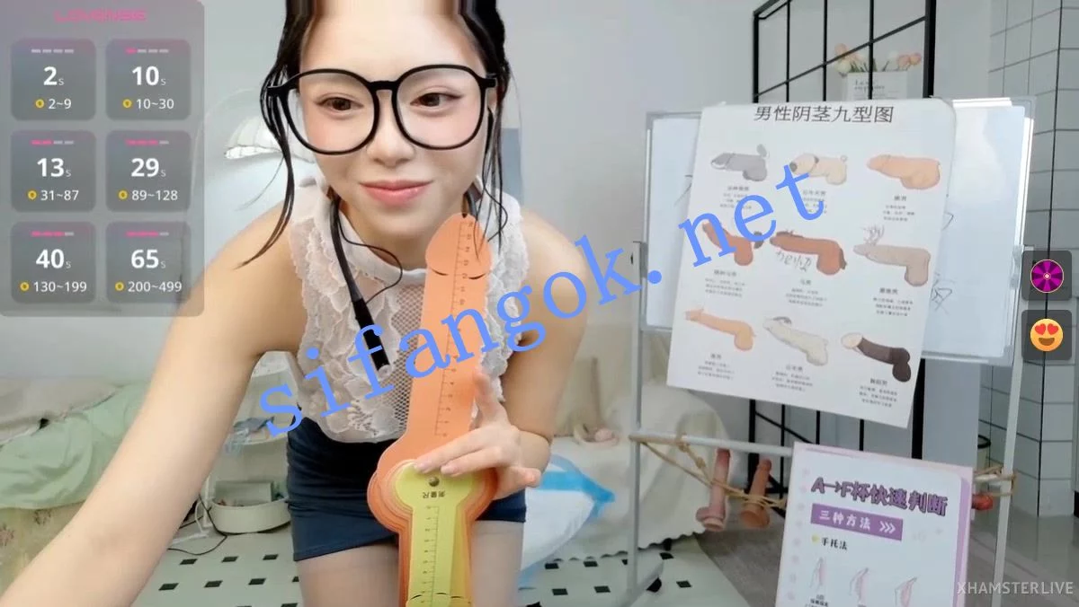 ❤❤❤ST阴道老师讲解~Stripchat cosplay_LiLi 巴氏腺液~分泌物 图 05
