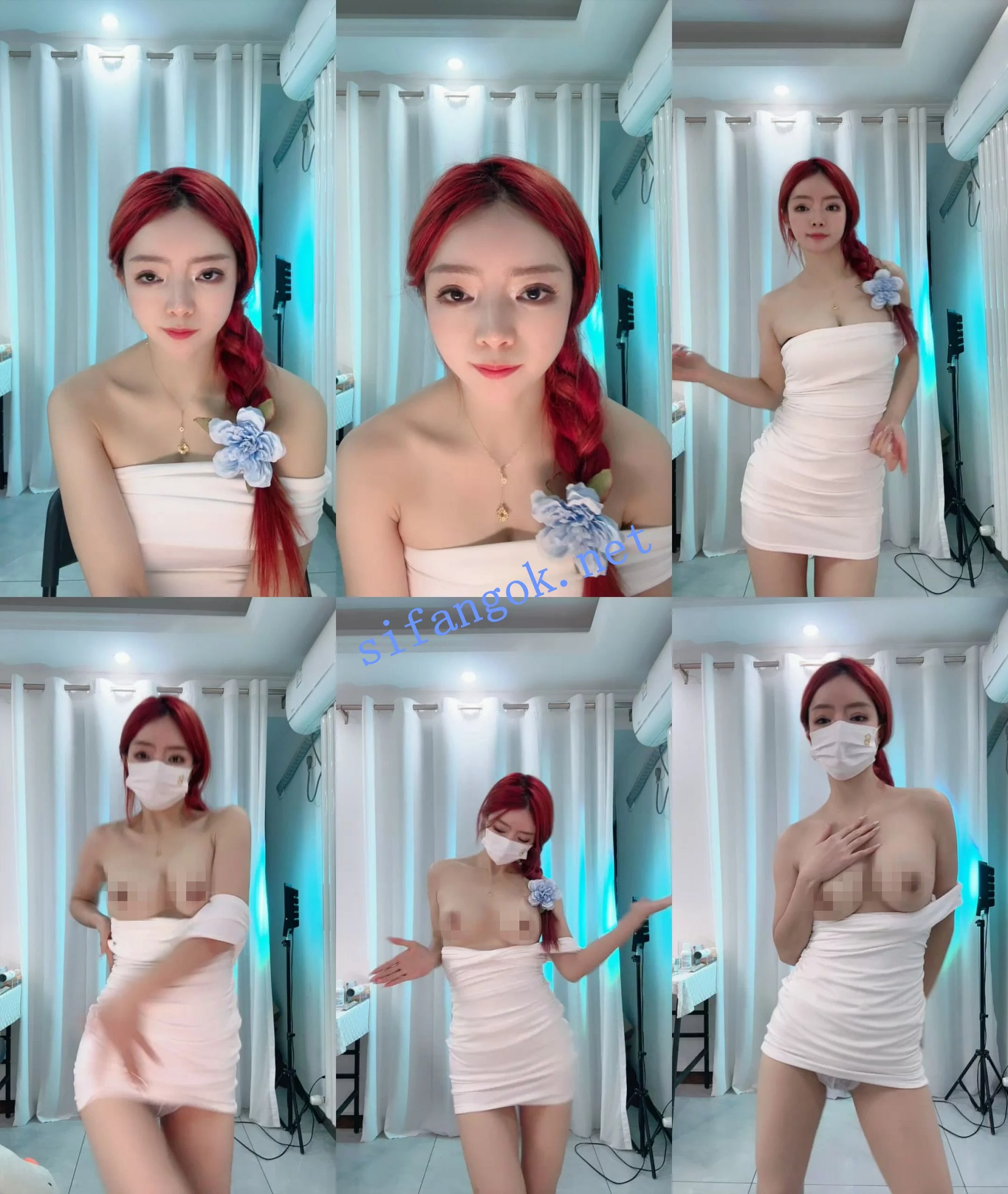 ~绿播女神~露点了! 无虞 狂跳抖音热门歌曲~超级劲爆! 图 01