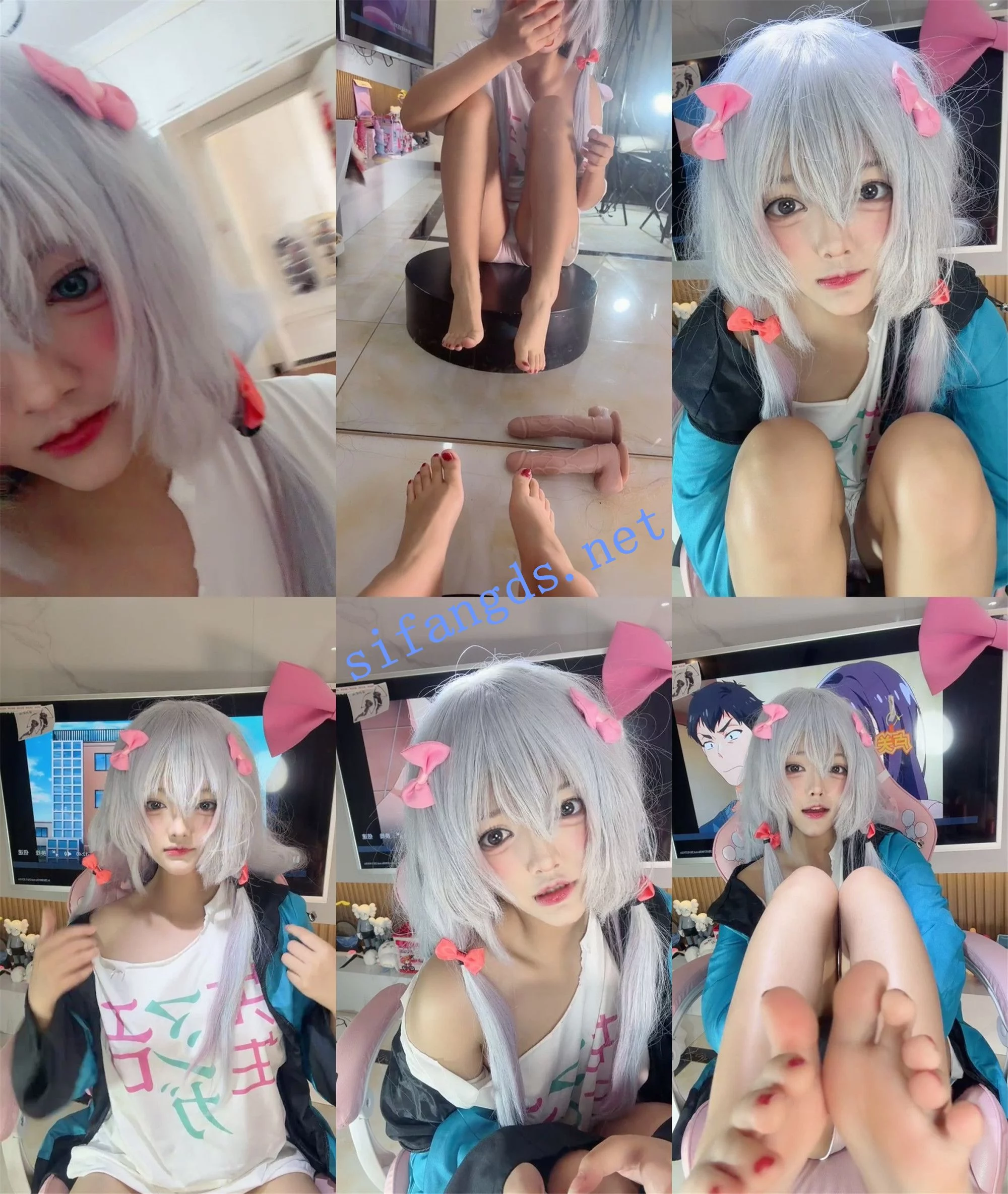 高级邻家小妹~ 张萌晚 粉丝互动~裸体~扒穴~自慰~扩音器 图 01