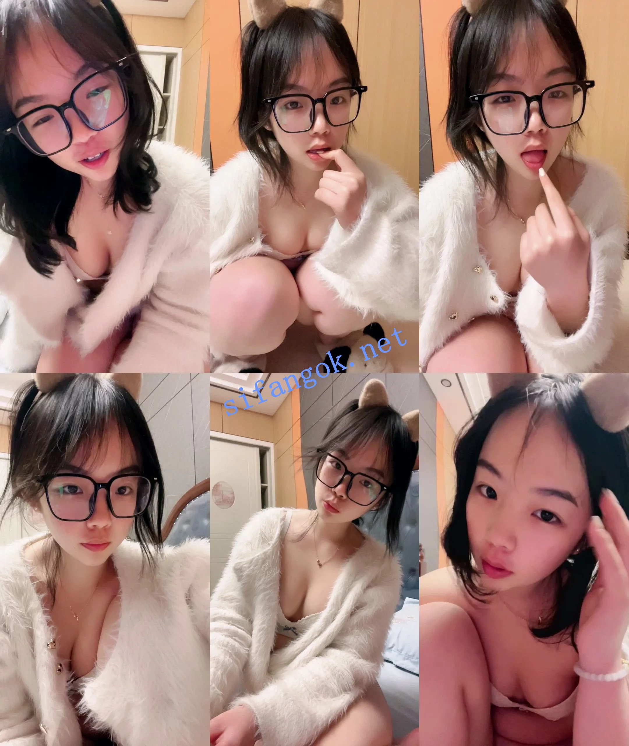 ♆ 大屁股冉冉 眼镜学生妹! 为情所困下海黄播~揉逼自慰! 图 01