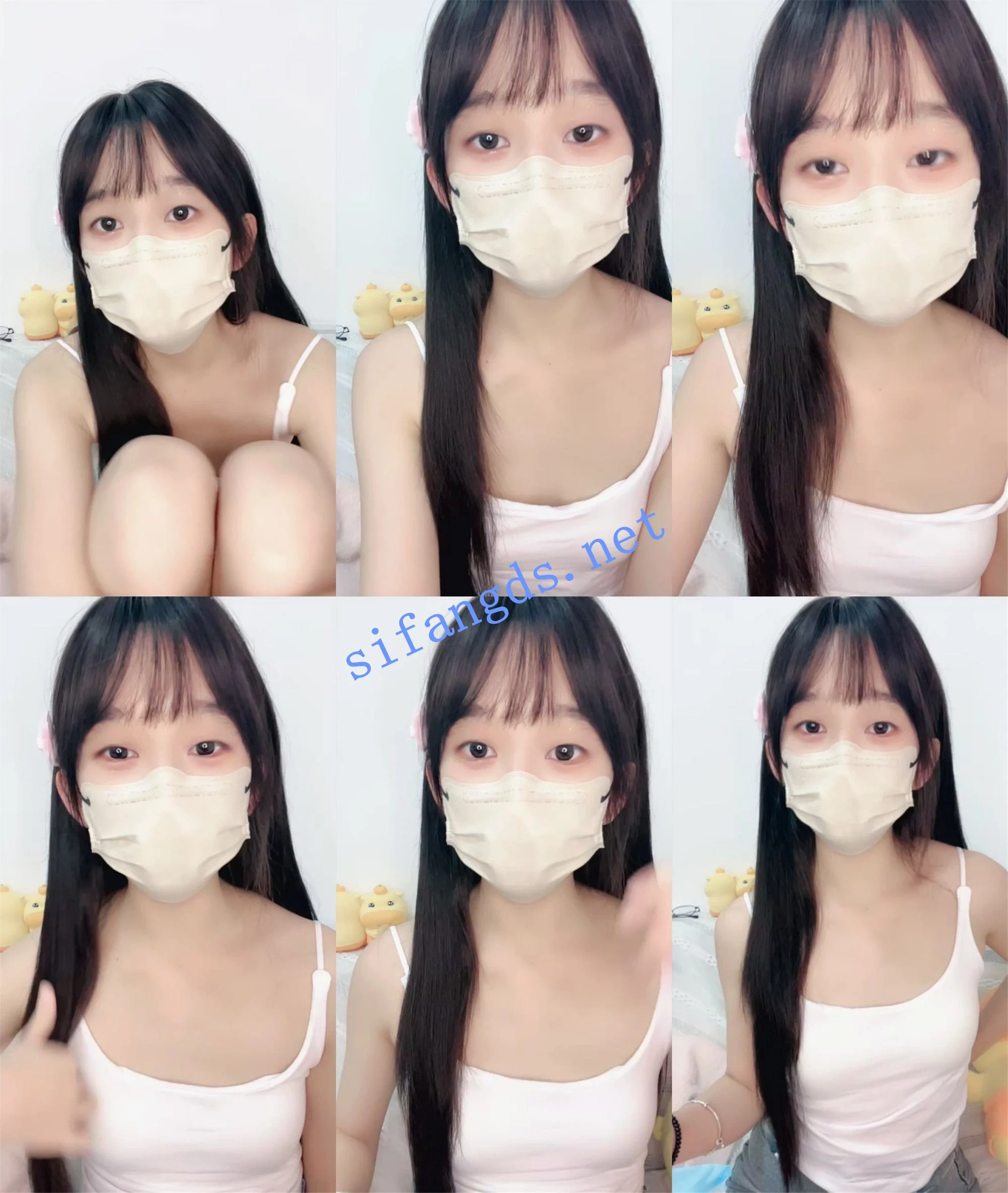 完美无瑕~ 希兮呀 通体粉白~自慰~扒穴~爱死了~爱死了 图 01