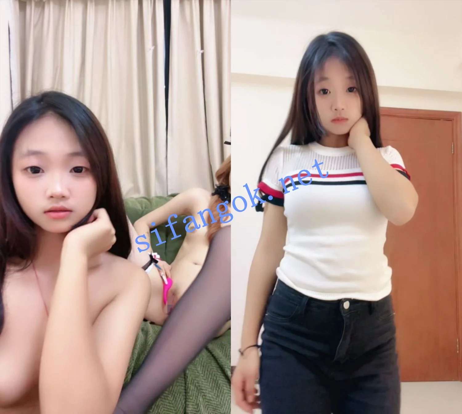 ██好纯好可爱! 姐妹花 两姐妹一起直播,各种大尺度 图 01