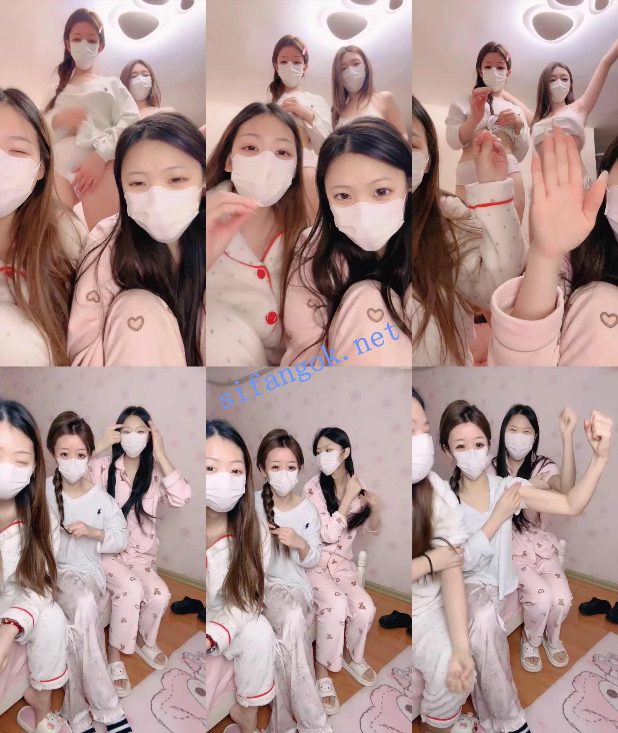 ☑️推荐!四个大学生~ 闺蜜至上 裸舞~叠罗汉~互玩~爽~! 图 01