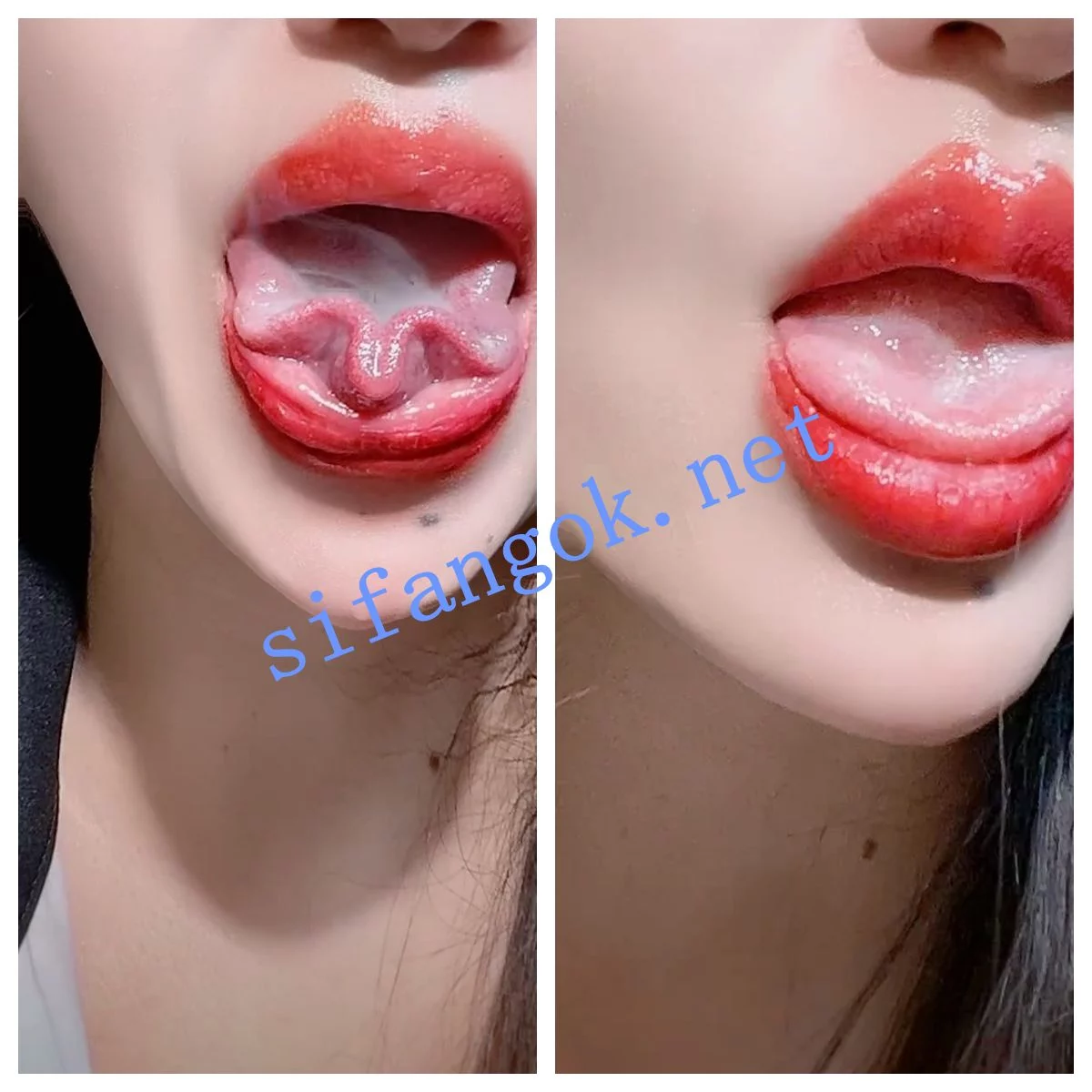 快手 金小美 半透紧身裤 红唇舌技 技术真棒 图 09