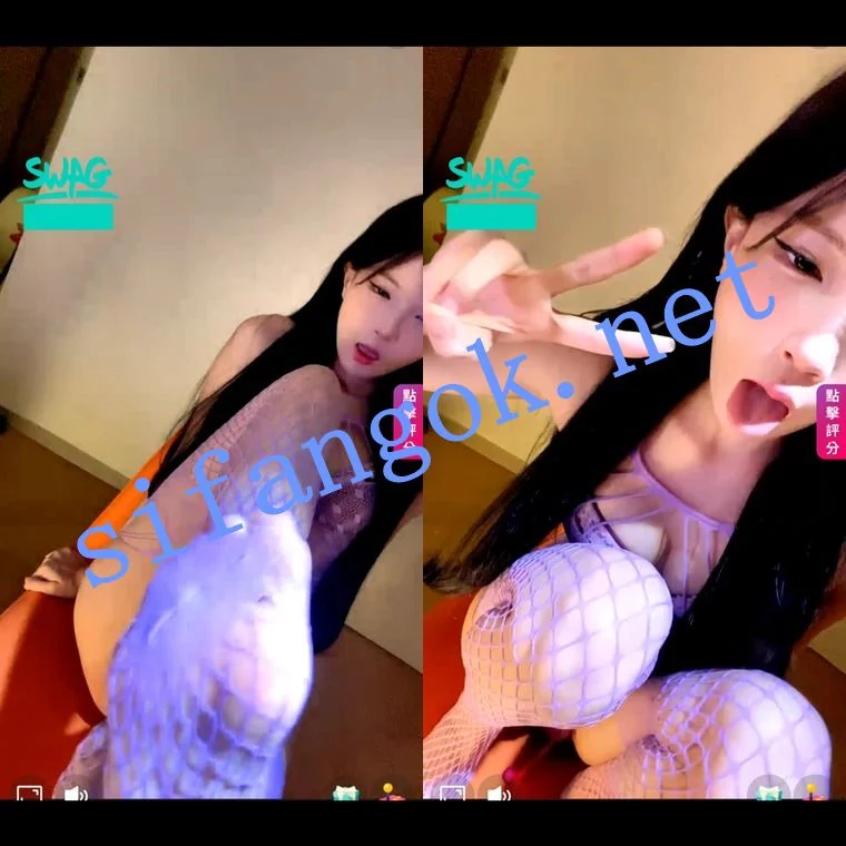 SWAG开票大秀 清纯校花 思思吖 罕见露脸全裸掰穴抽插 图 02