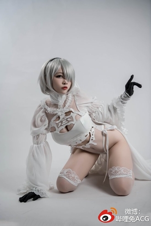 [Cosplay] 二佐Nisa – NO.88 2b同人花嫁 [26P-55MB]